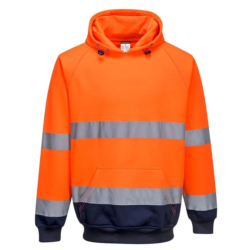 Portwest Hi-Vis Bicolor Hooded Sweater CL.3 B316