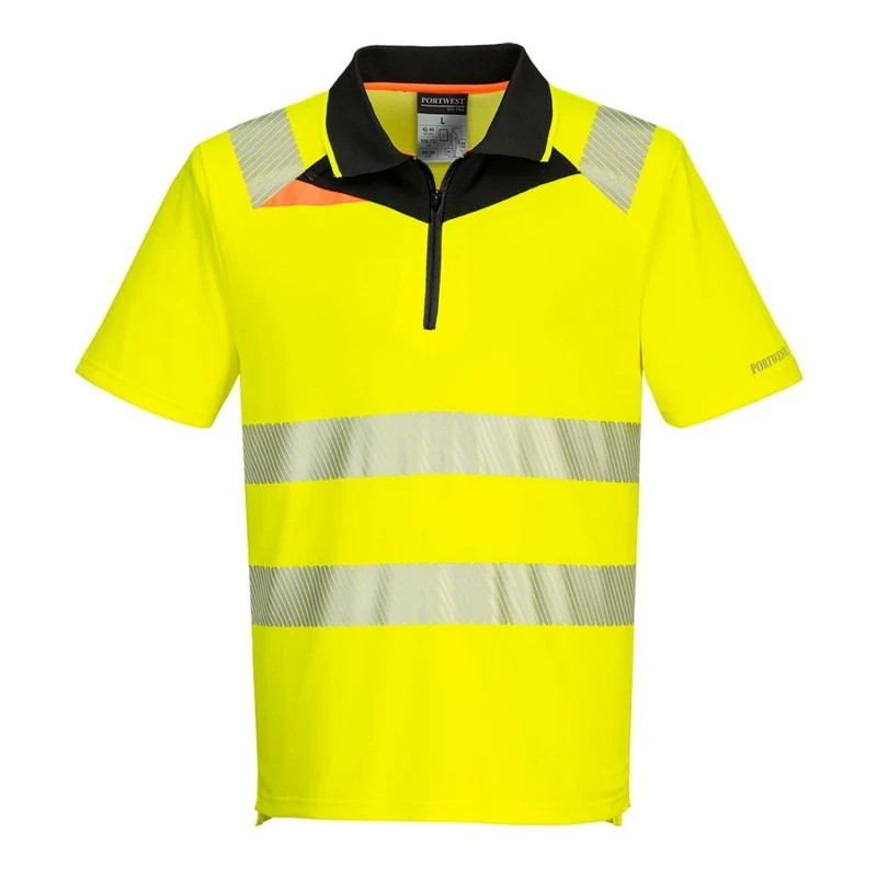 Portwest DX4 Hi-Vis Polo Shirt S/S CL.2 DX412