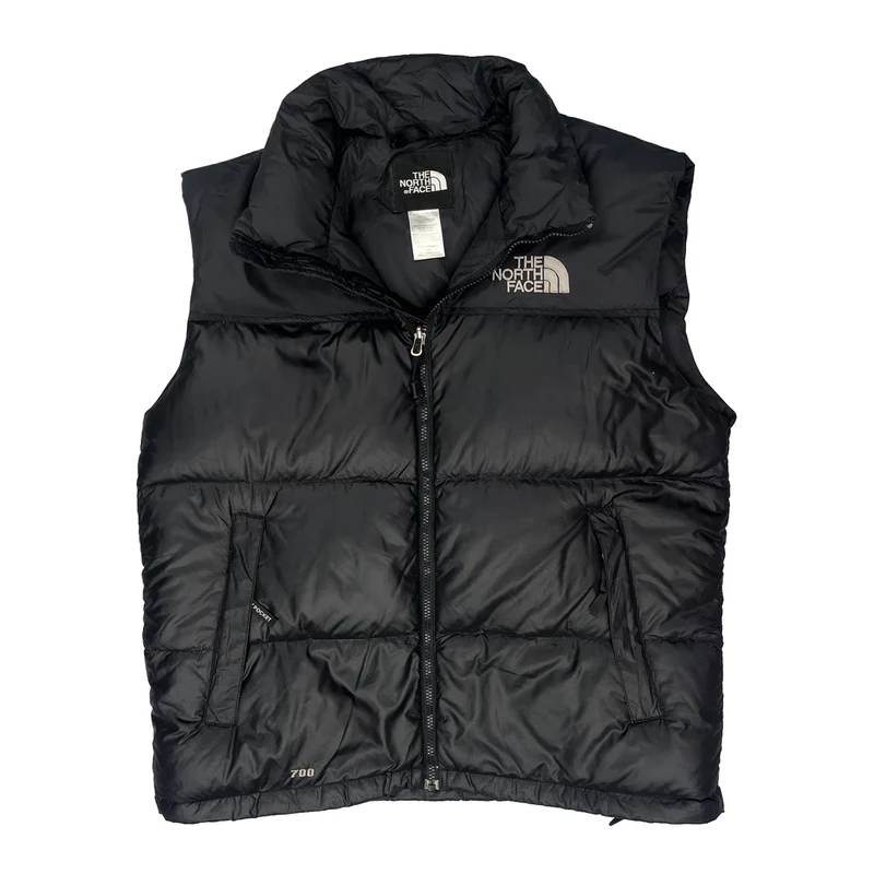 700 Fill The North Face Gilet - Large Black Nylon