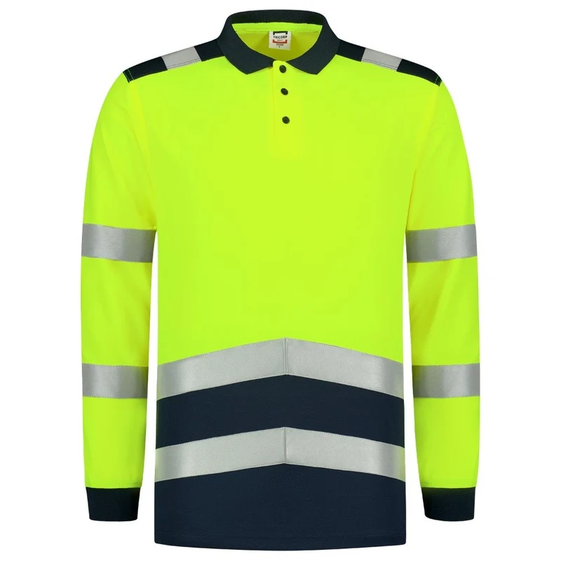 Tricorp Poloshirt High Vis Bicolor Lange Mouw 203008