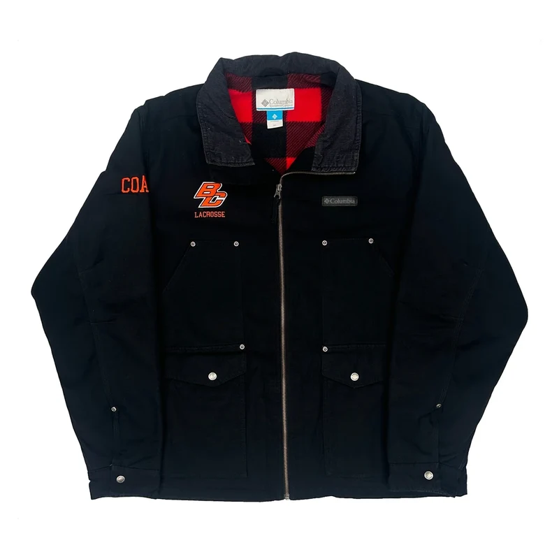 Lacrosse Columbia Graphic Jacket - XL Black Cotton