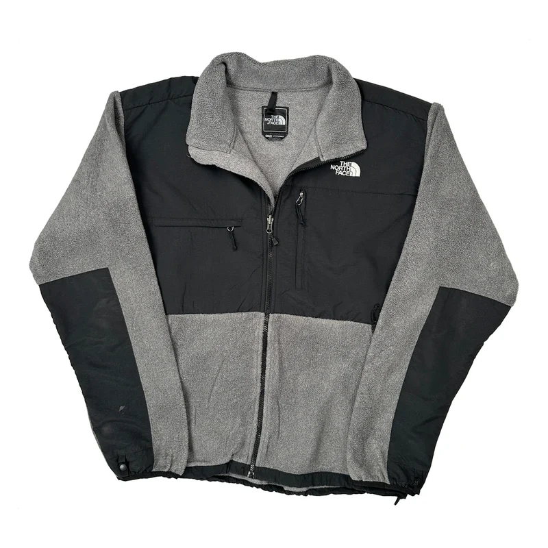 The North Face Denali Fleece Jacket - XL Grey Polyester