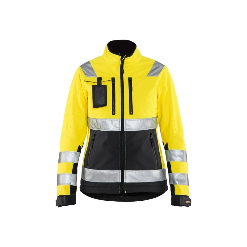 Blaklader Dames Softshell jack High Vis 4902-2517
