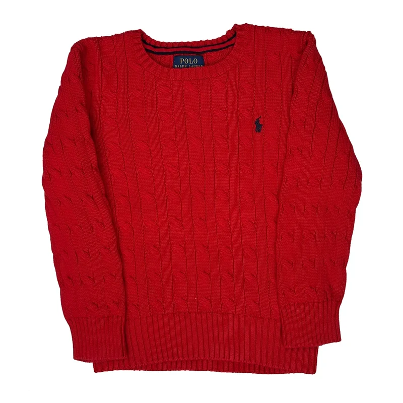 Age 6 Polo By Ralph Lauren Jumper - Small Red Cotton