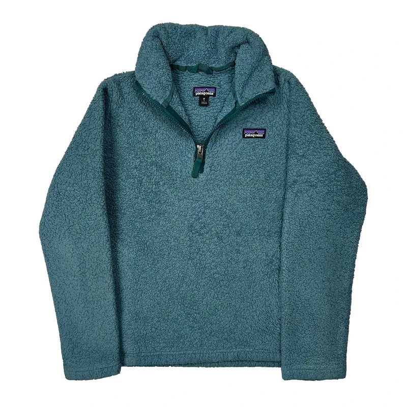 Age 10 Patagonia Fleece - Medium Blue Polyester