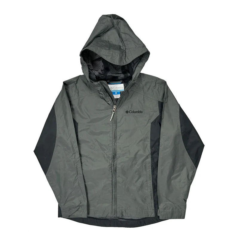 Columbia Jacket - Small Grey Polyester
