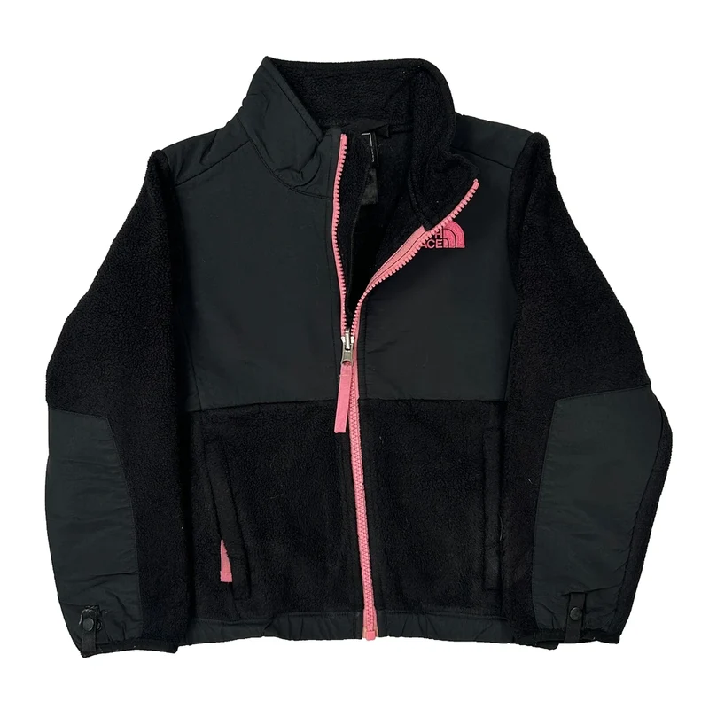 Age 5 The North Face Fleece Jacket - Small Black Polyester
