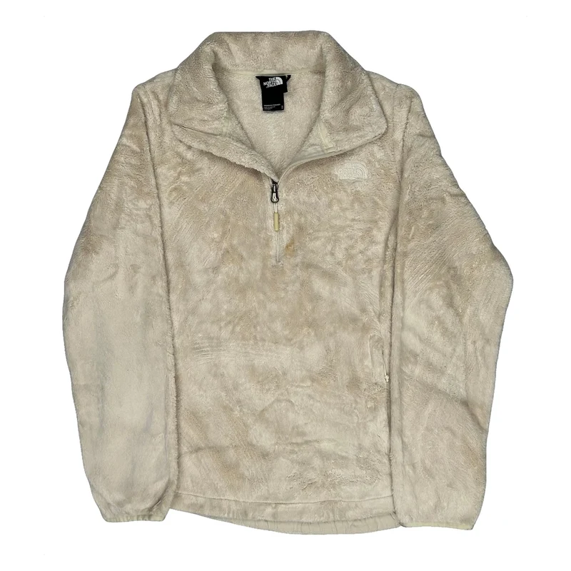 The North Face Fleece - Medium Cream Polyester
