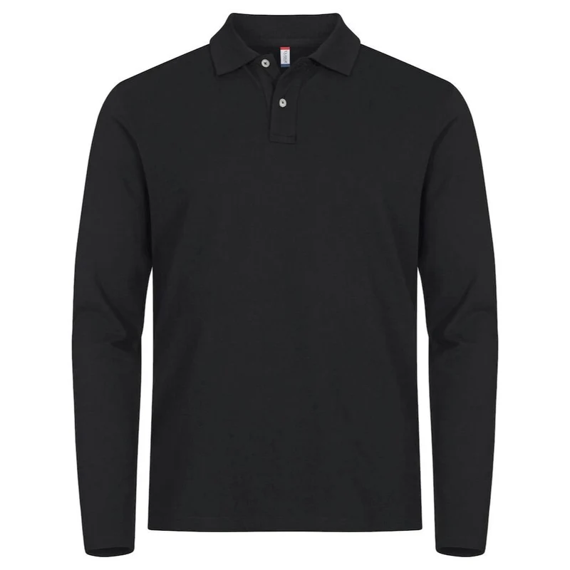 Clique Stretch Premium Polo Lange Mouw 028262