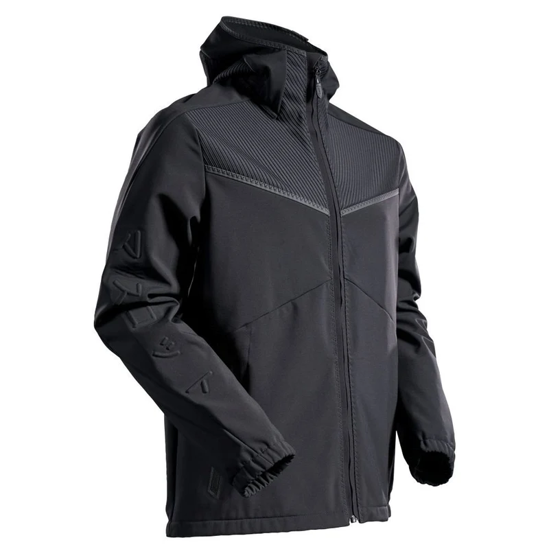 Mascot Customized Stretch Softshell Jas Met Capuchon 22102