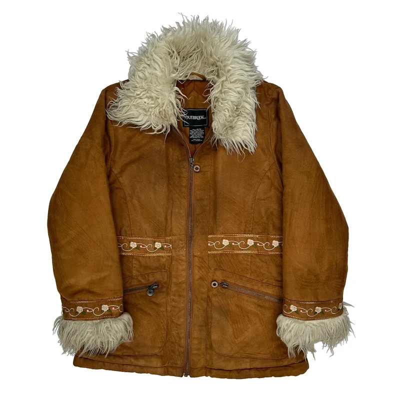 Age 10-12 Outbook Jacket - XL Brown Polyester