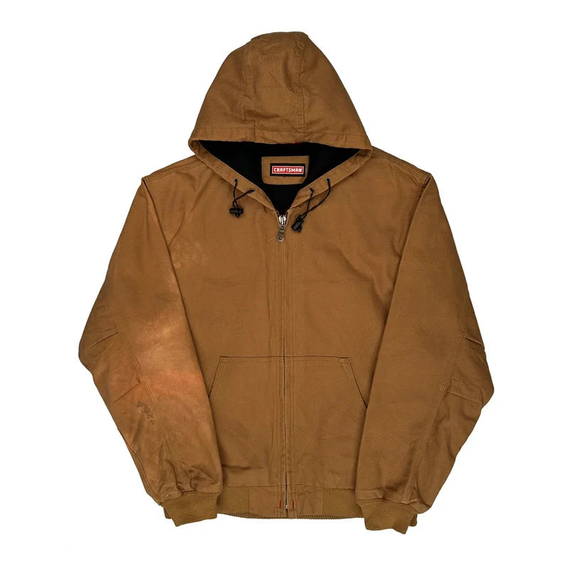 Craftsman Jacket - Large Brown Cotton