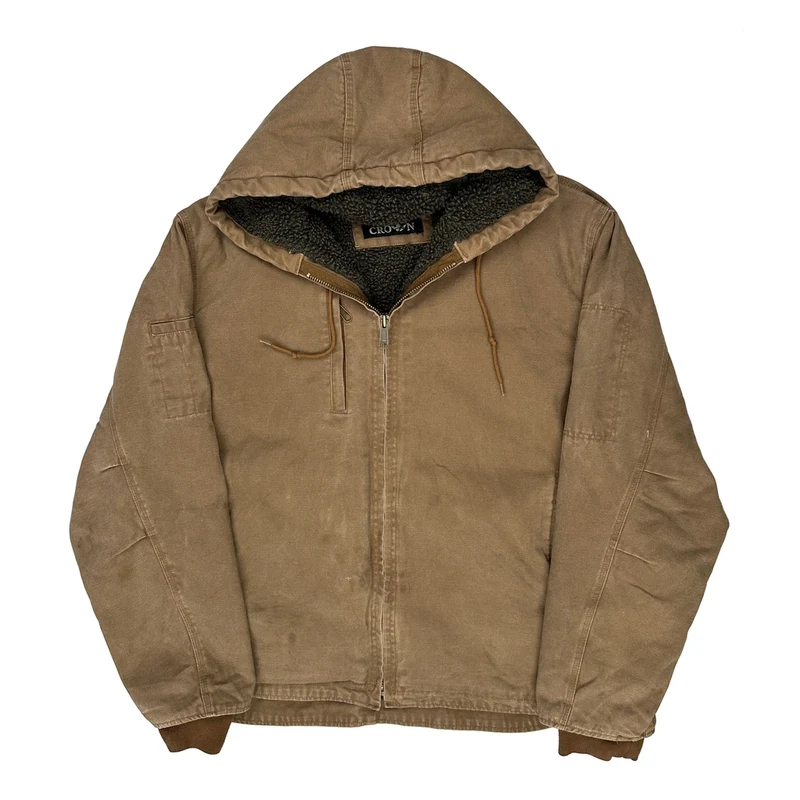 Crown Jacket - XL Brown Cotton