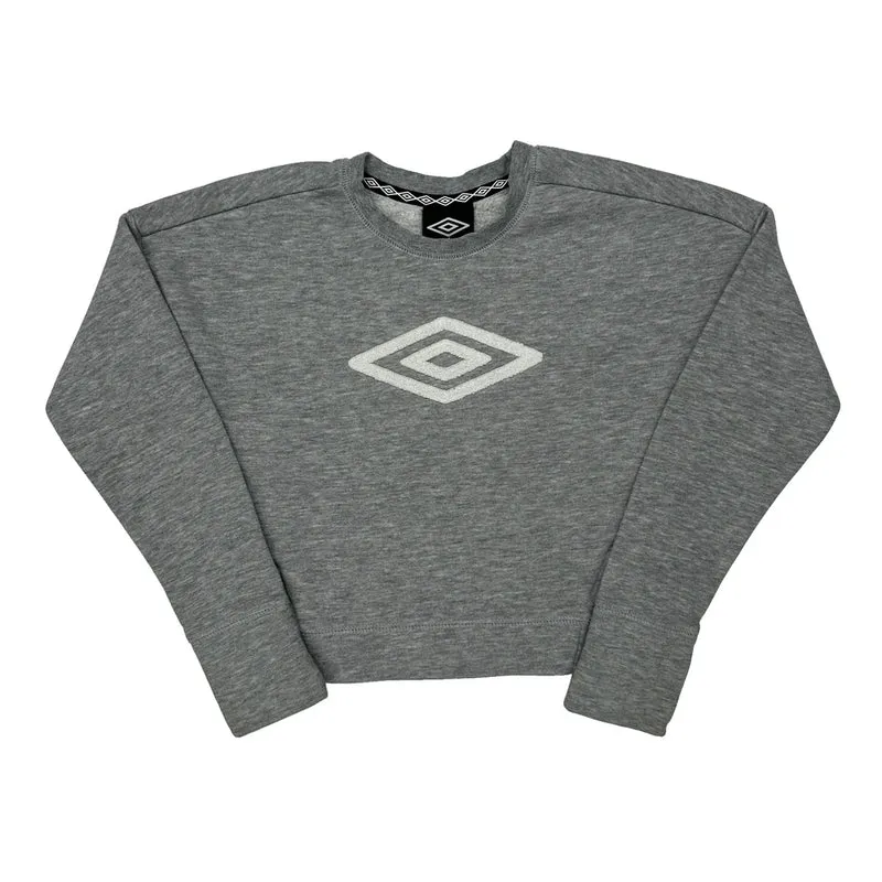 Age 6 Umbro Sweatshirt - Small Grey Cotton Blend