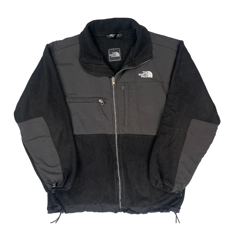 The North Face Denali Fleece Jacket - Medium Black Polyester