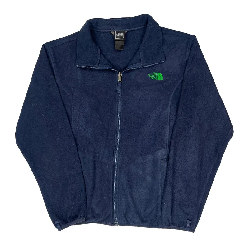 The North Face Fleece Jacket - Medium Blue Polyester