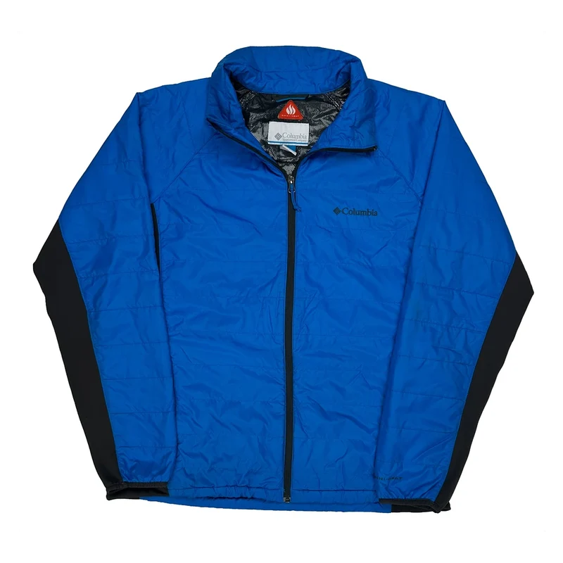 Columbia Jacket - Large Blue Polyester
