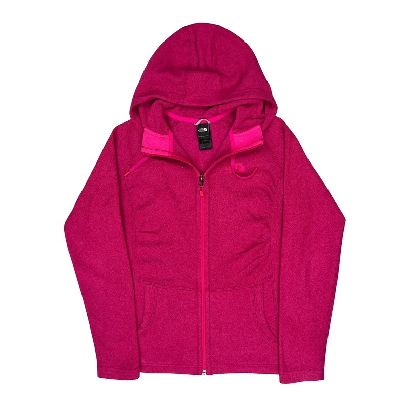 The North Face Fleece Jacket - Medium Pink Polyester