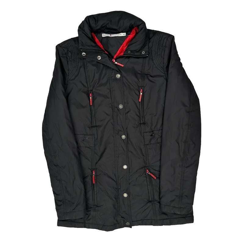 Tommy Hilfiger Jacket - Small Black Polyester