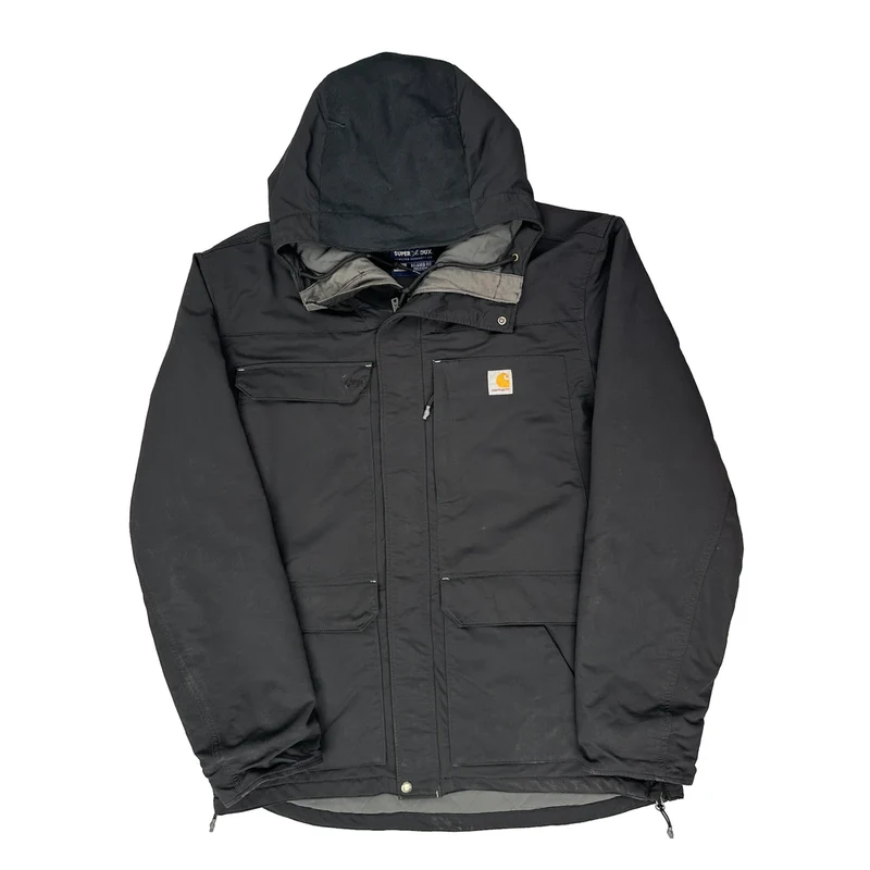 Super Dux Carhartt Jacket - Large Black Polyester