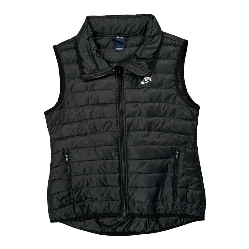 Nike Gilet - Large Black Polyester