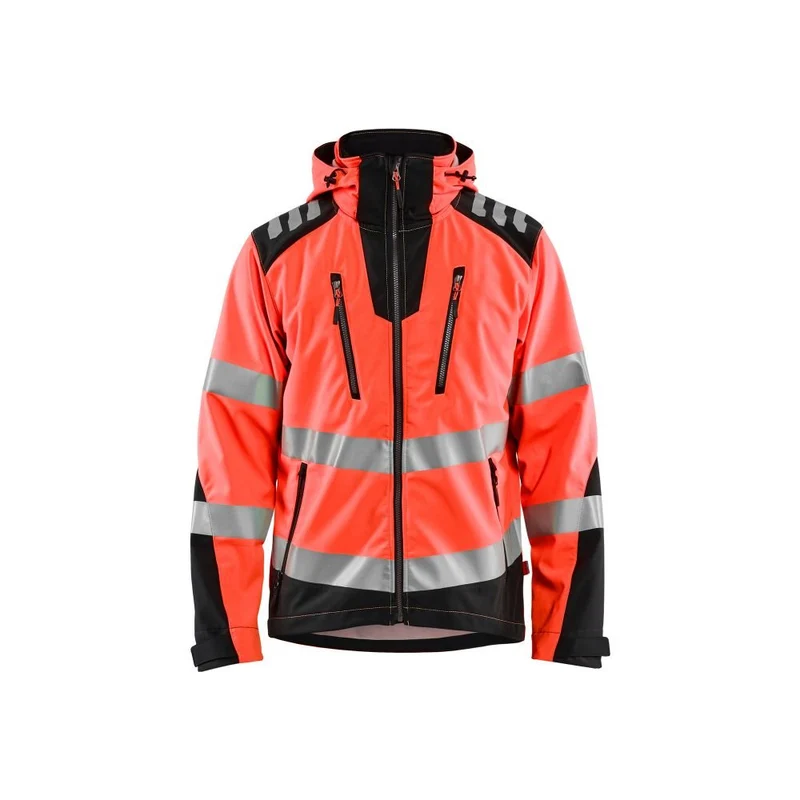 Blaklader Softshell jack High Vis 4491-2513