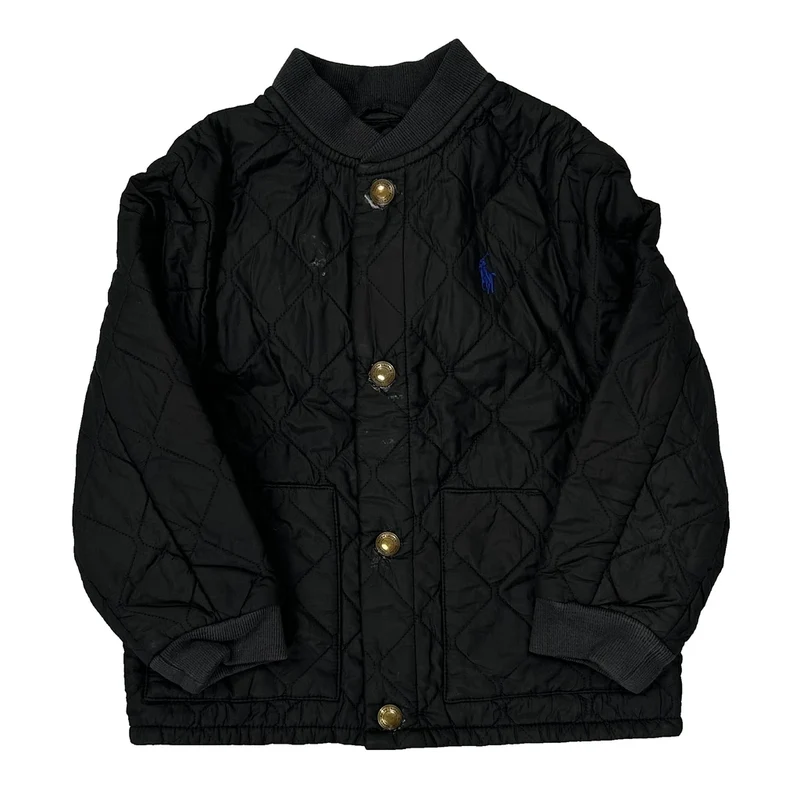 Age 3 Polo By Ralph Lauren Jacket - XS Black Polyester