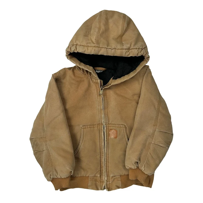 Age 6 Carhartt Jacket - XS Brown Cotton