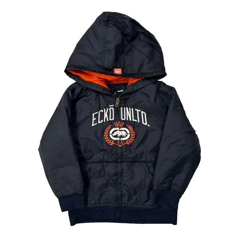 Age 4 Ecko Unltd Jacket - XS Navy Nylon