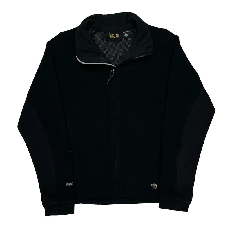 Mountain Hard Wear Fleece Jacket - Medium Black Polyester