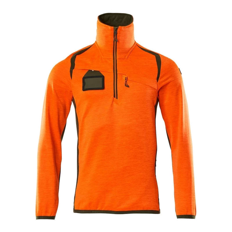 Mascot Accelerate Safe Fleecetrui Met Korte Rits 19303