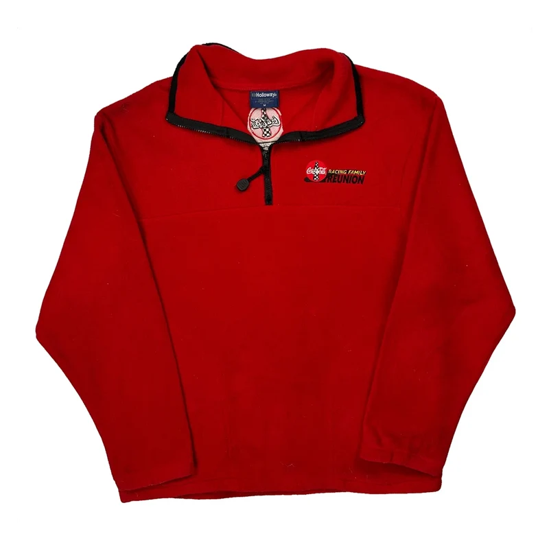 Racing Family Reunion Holloway Nascar 1/4 Zip - Medium Red Polyester