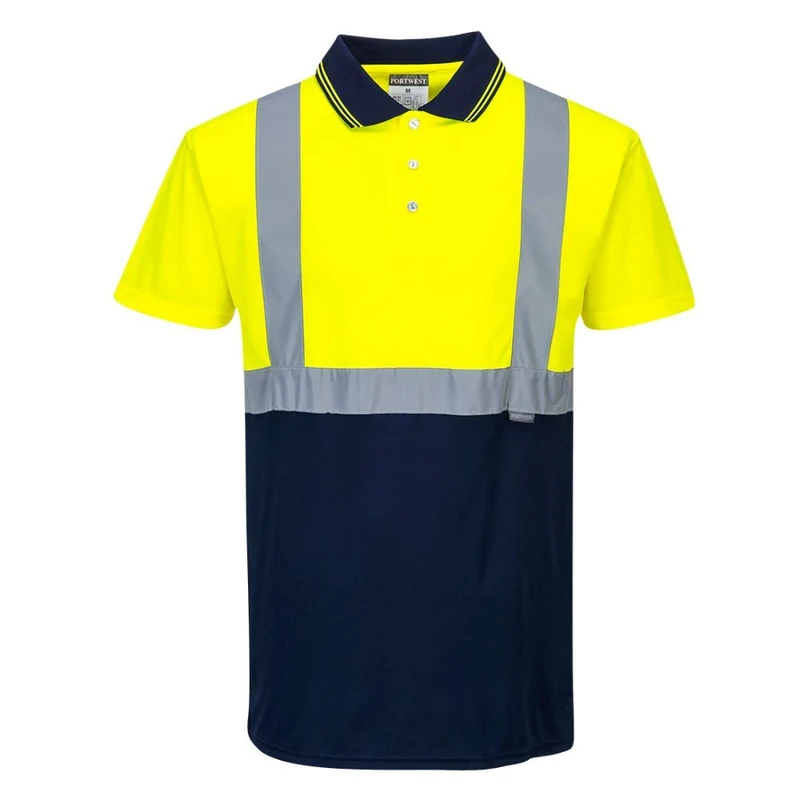 Portwest Hi-Vis Bicolor Polo Shirt CL.1 S479