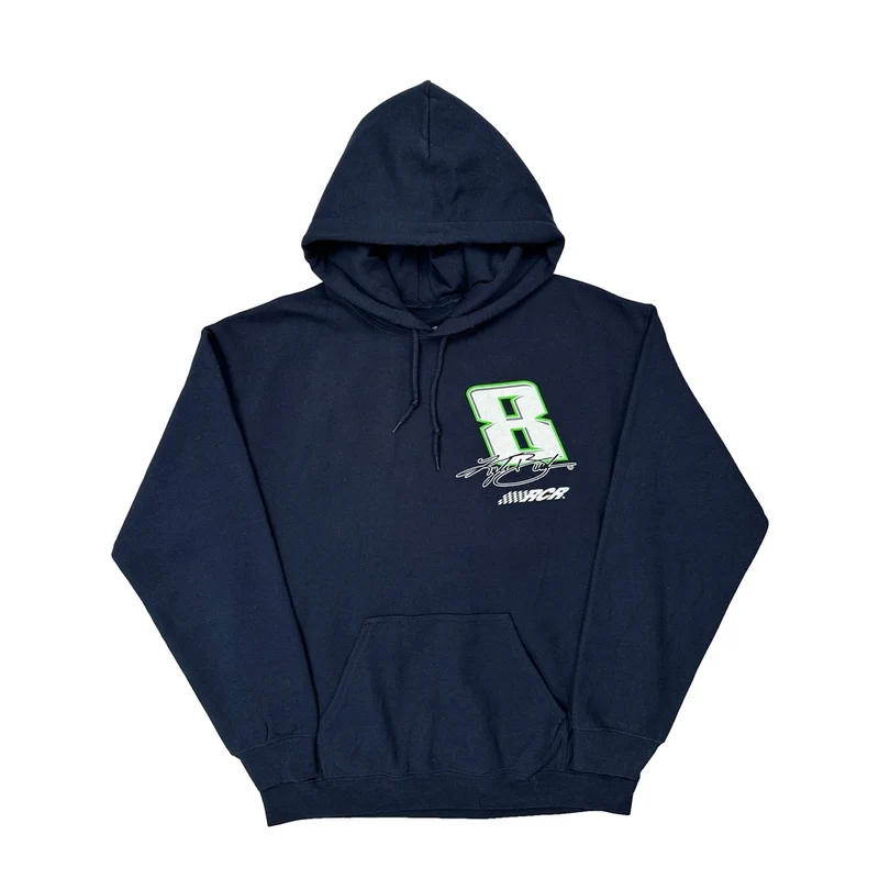 Rcr Nascar Graphic Hoodie - Medium Navy Cotton