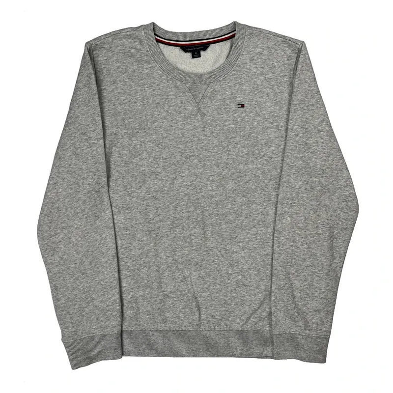 Tommy Hilfiger Sweatshirt - Medium Gray Cotton