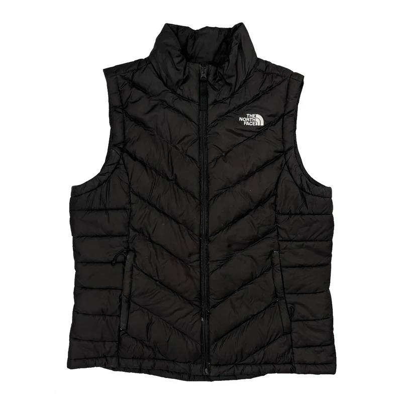 The North Face Vest - Large Black Polyester