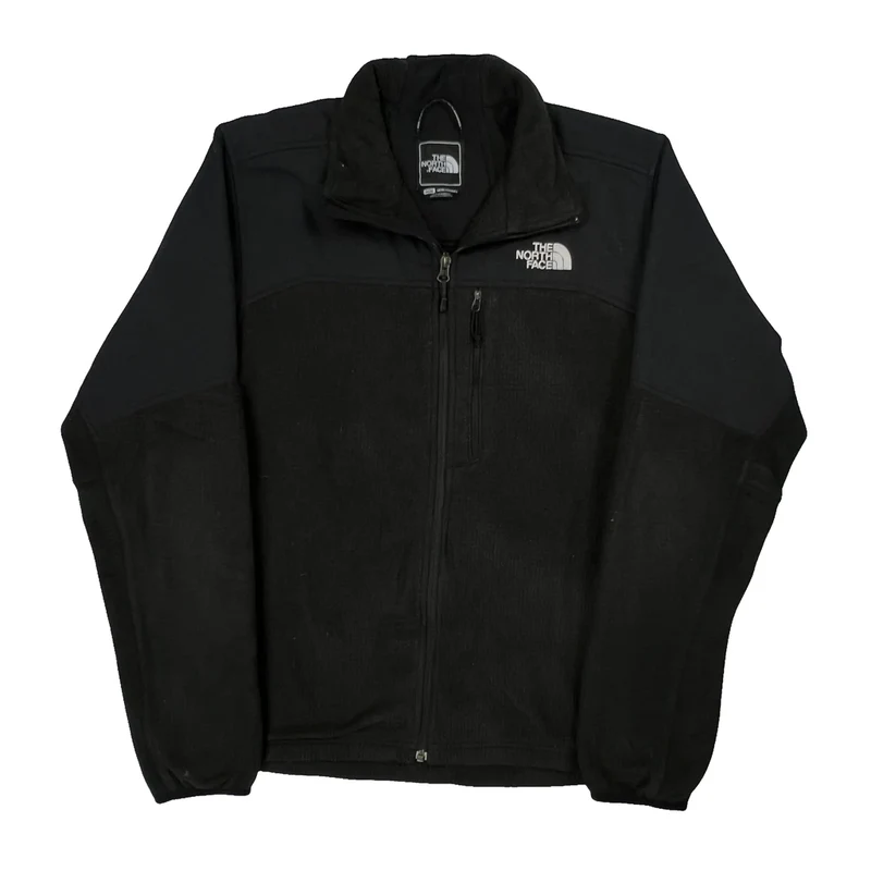 The North Face Fleece Jacket - Medium Black Polyester