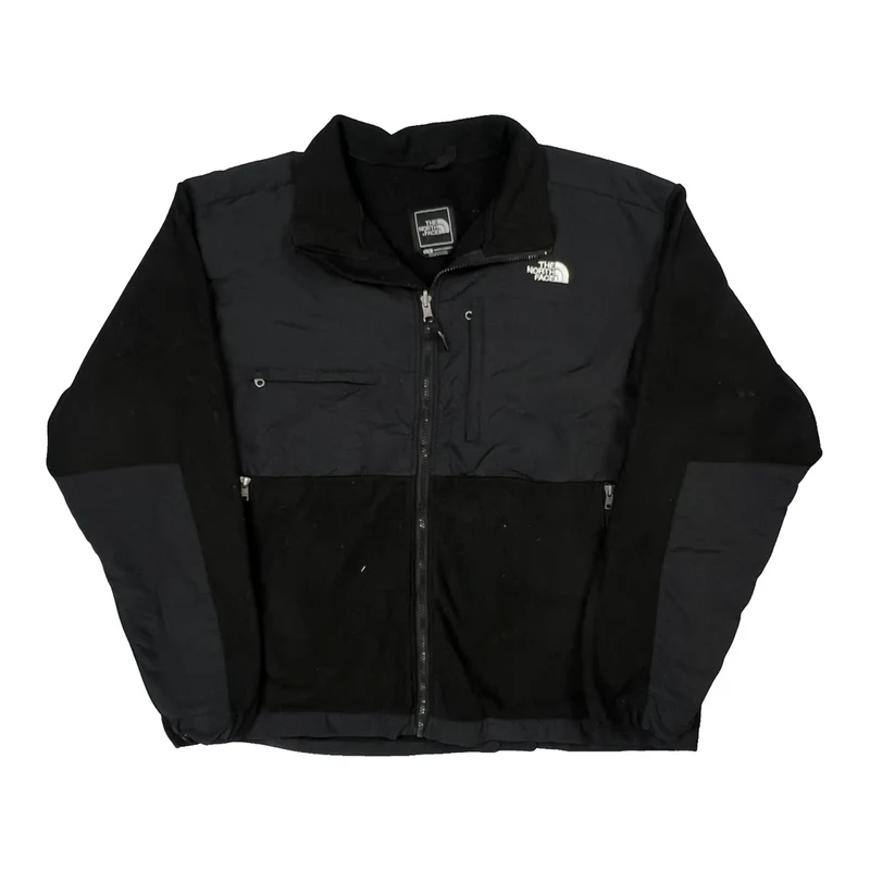 The North Face Denali Fleece Jacket - Large Black Polyester