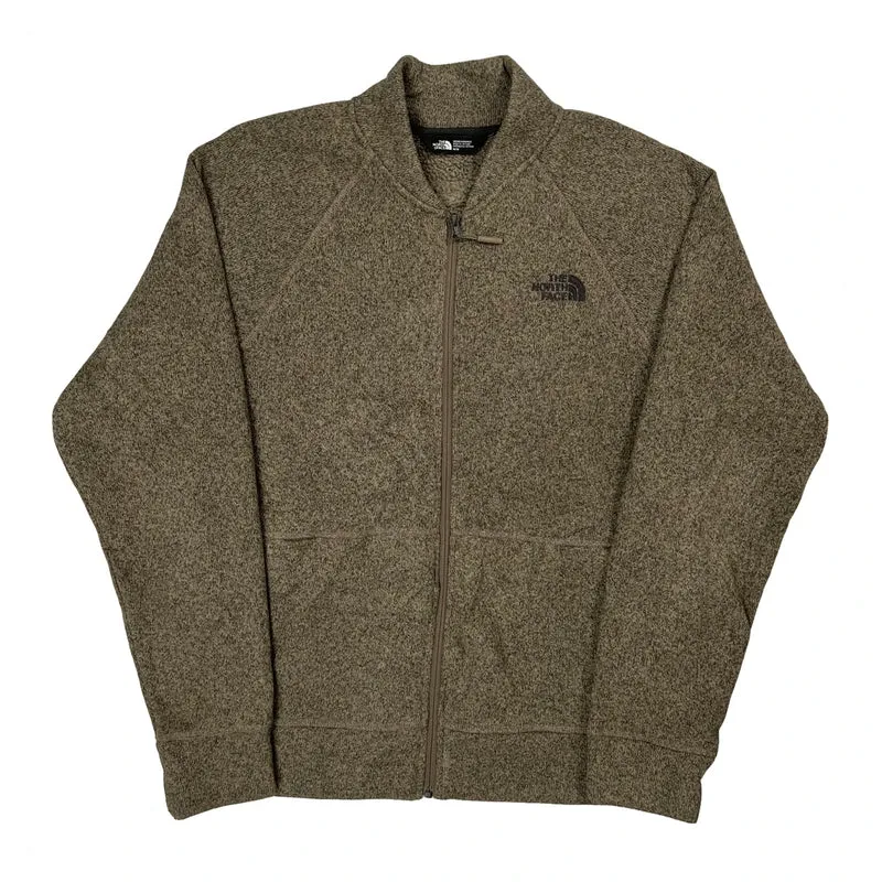 The North Face Fleece Jacket - Medium Green Polyester