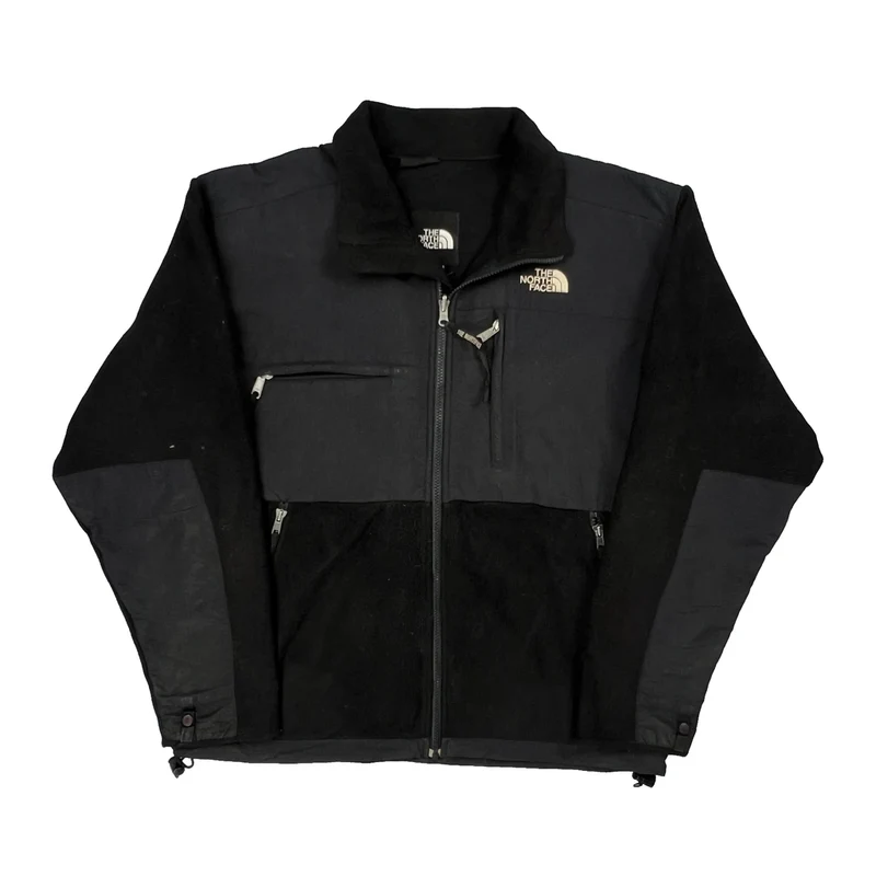 The North Face Denali Fleece Jacket - Medium Black Polyester