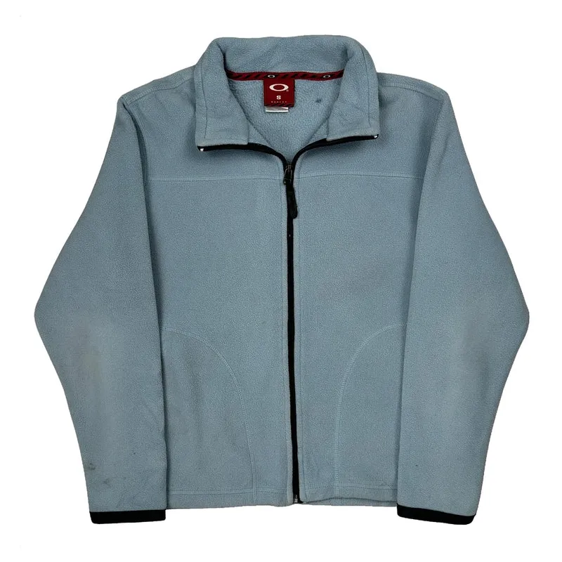 Oakley Fleece Jacket - Small Blue Polyester