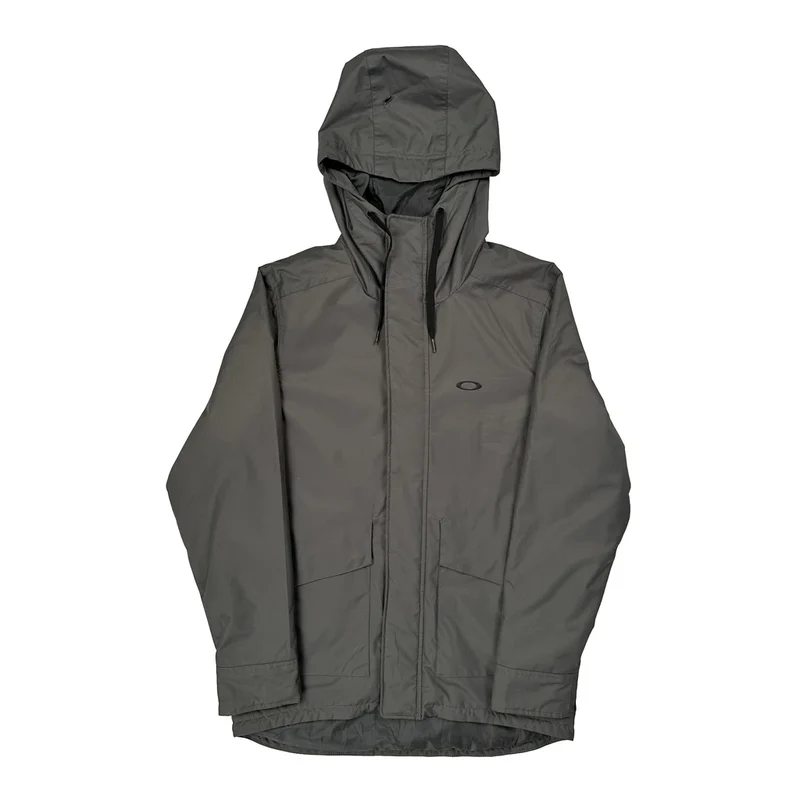 Oakley Jacket - Small Gray Polyester