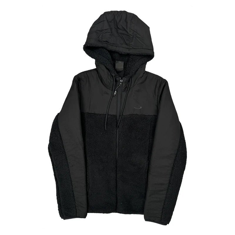 Oakley Fleece Jacket - Small Black Polyester