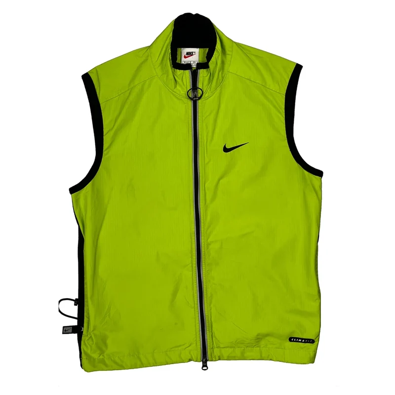 Nike Vest - Small Green Polyester