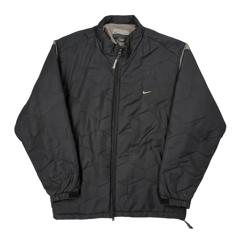Nike Jacket - XL Black Polyester