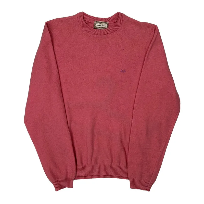 Thomas Burberry Jumper - Medium Pink Wool