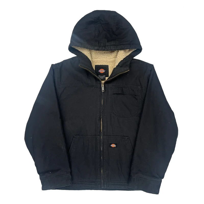 Dickies Jacket - Large Black Cotton
