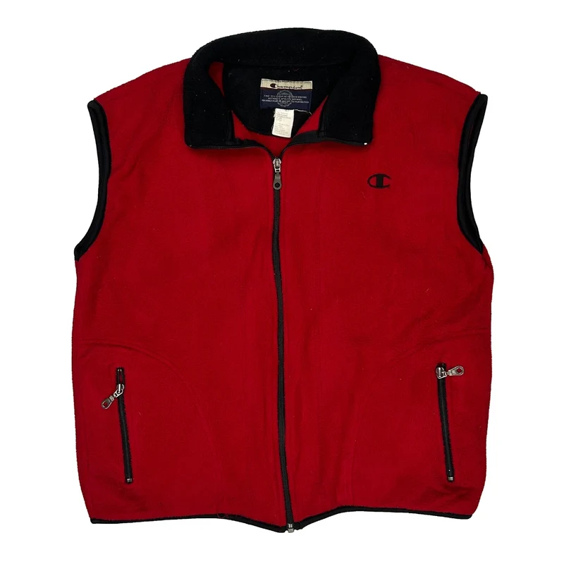 Champion Gilet - Medium Red Polyester