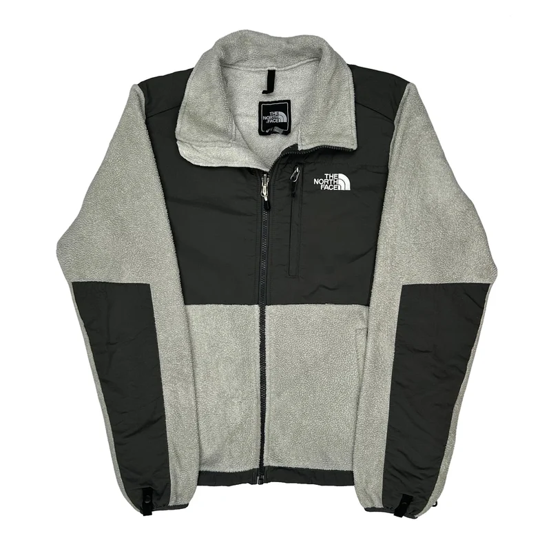 The North Face Denali Fleece Jacket - Small Grey Polyester