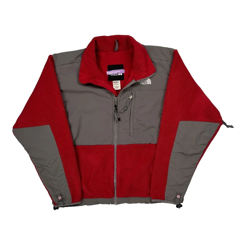 The North Face Denali Fleece Jacket - Small Grey Nylon